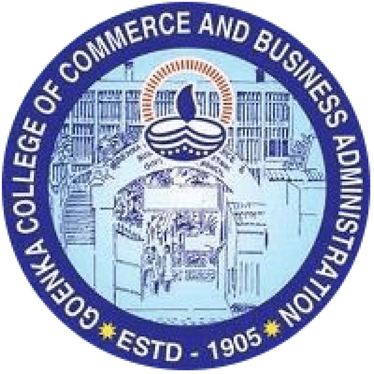 Goenka College Logo