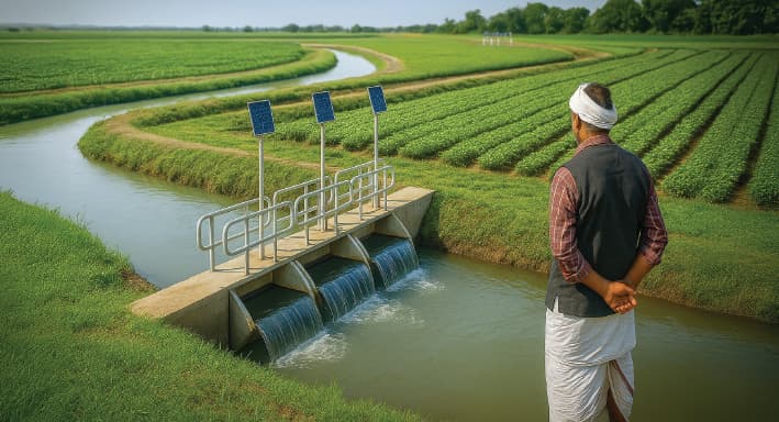 Designing Intelligent Water Systems for Sustainable Agriculture