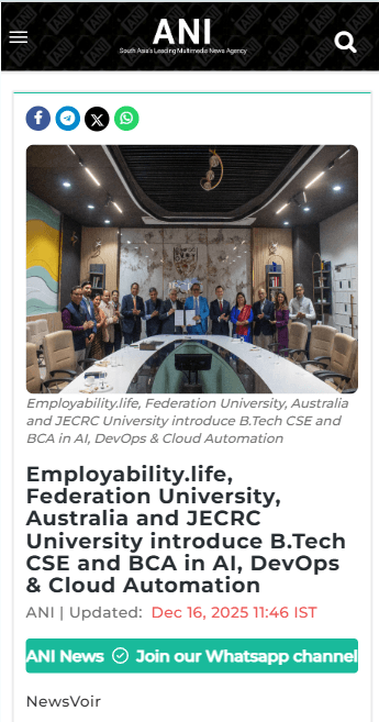 JECRC University News - The Print
